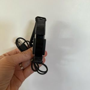 Fitbit black with changer